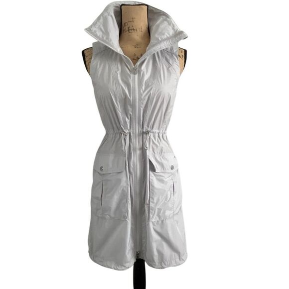 EUC Athleta Gray City Slicker Long Vest/Dress - XXS - Picture 2 of 11